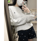 폴로 랄프로렌 케이블 니트 스웨터 100084117 착용 이미지