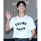 셀린느 그래피티 반팔 티셔츠 착용 이미지