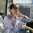 샤넬 CH3438 C501 안경 A71470 착용 이미지
