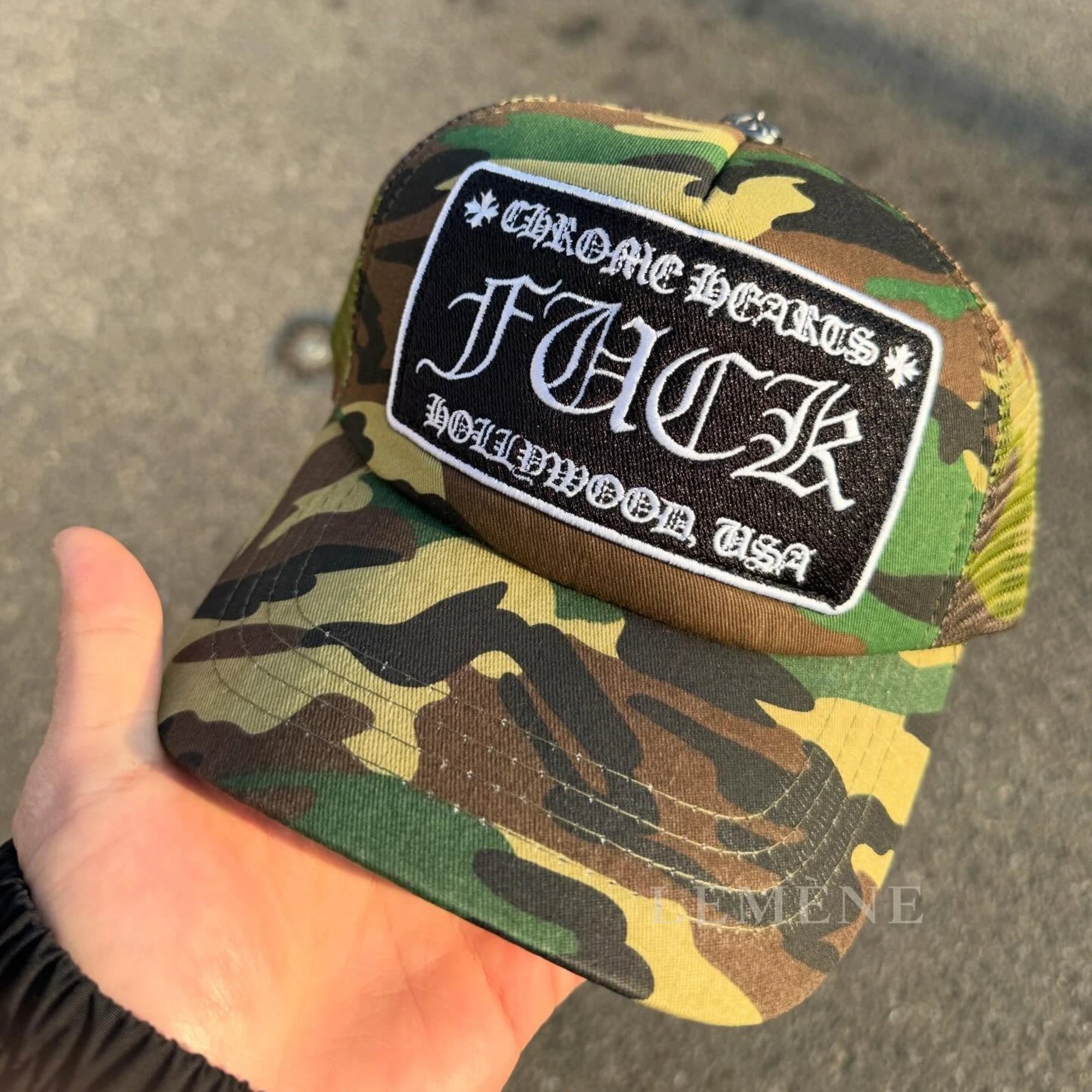 크롬하츠 할리우드 트러커햇 디테일 이미지