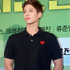 꼼데가르송 레드 하트 폴로 반팔 티셔츠
