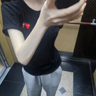 꼼데가르송 와펜 반팔 티셔츠 착용 이미지