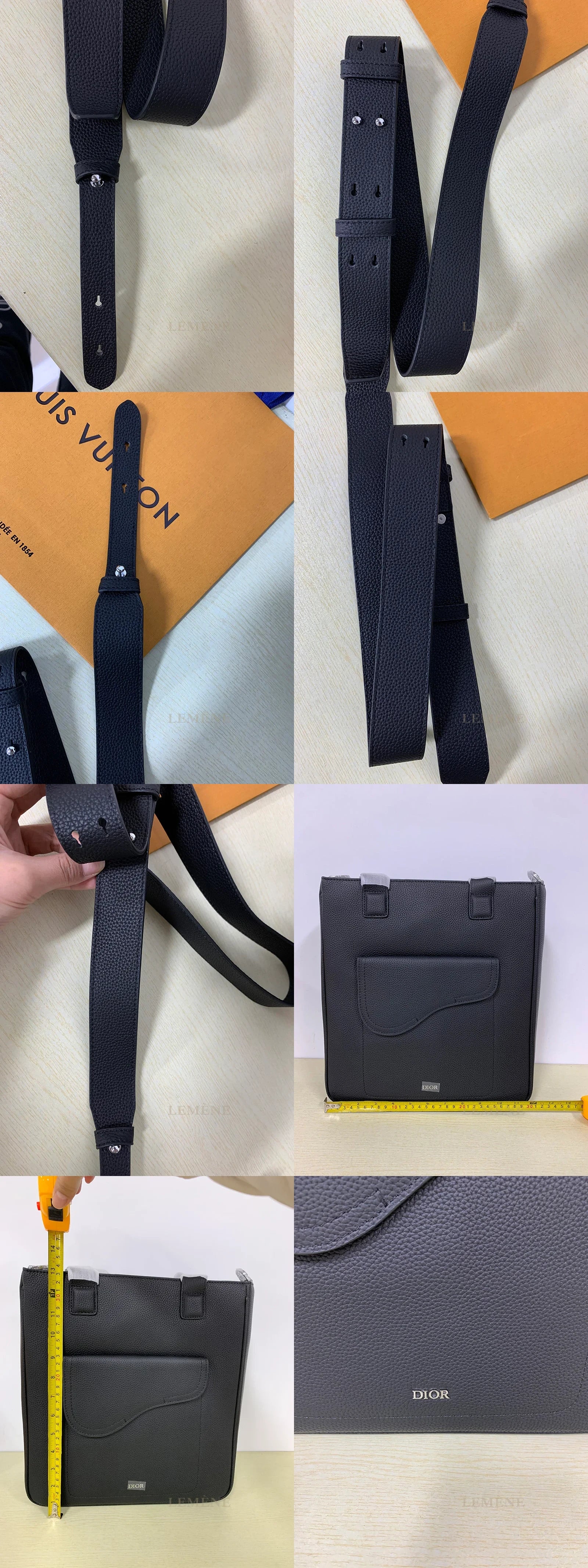 디올 SADDLE 숄더 스트랩 토트백