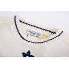 디올 스타 로고 반팔 스웨터 디테일 이미지