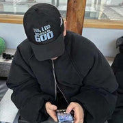 앙팡 리쉬 데프리메 자수 레터링 볼캡