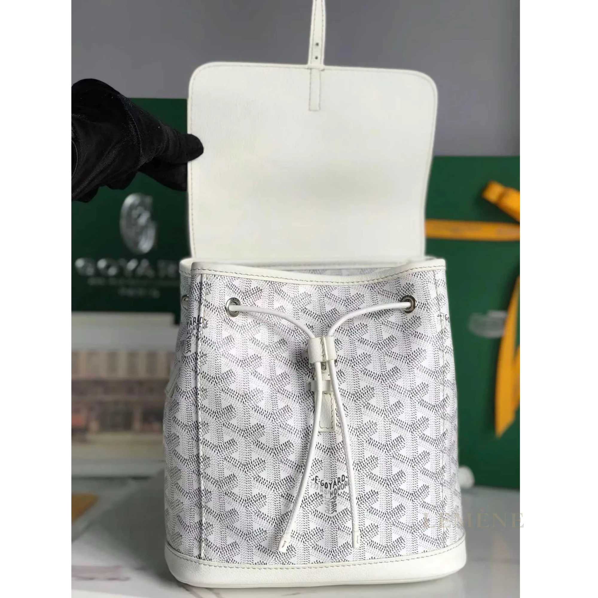 고야드 알팡 미니 백팩 디테일 이미지