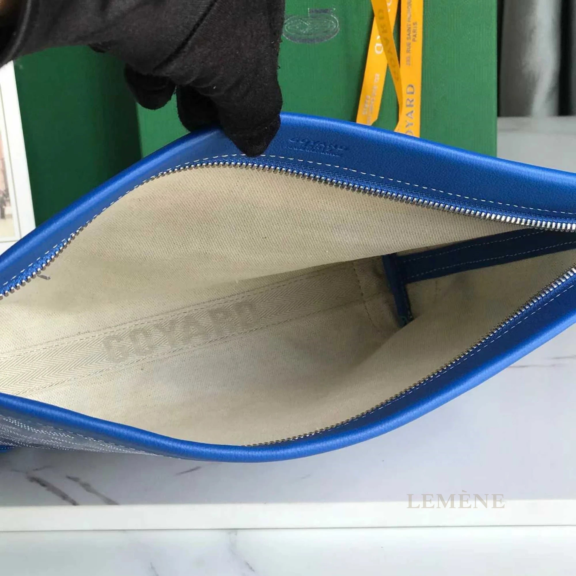고야드 콘티 파우치 디테일 이미지
