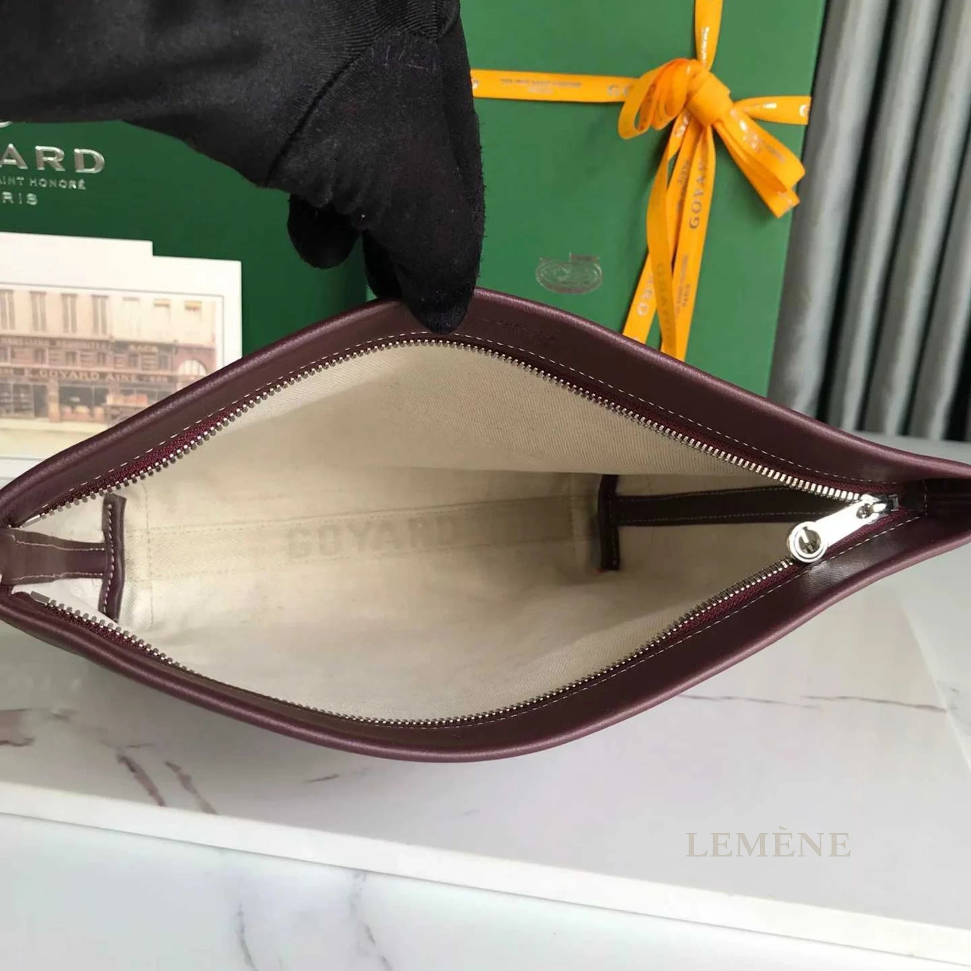 고야드 콘티 파우치 디테일 이미지