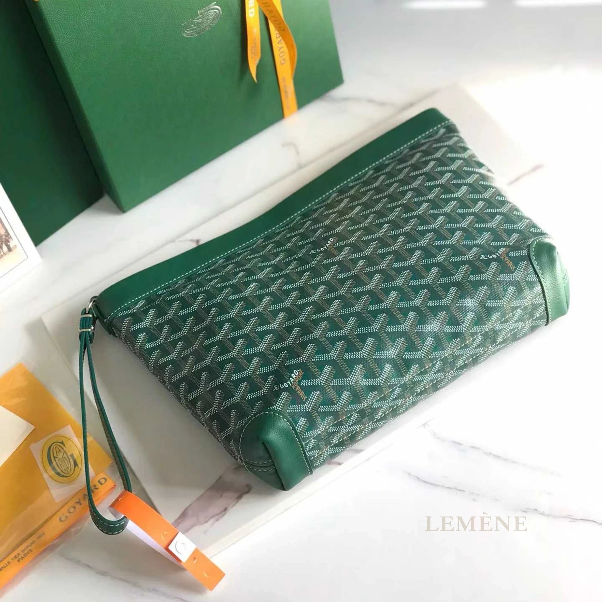 고야드 콘티 파우치 디테일 이미지