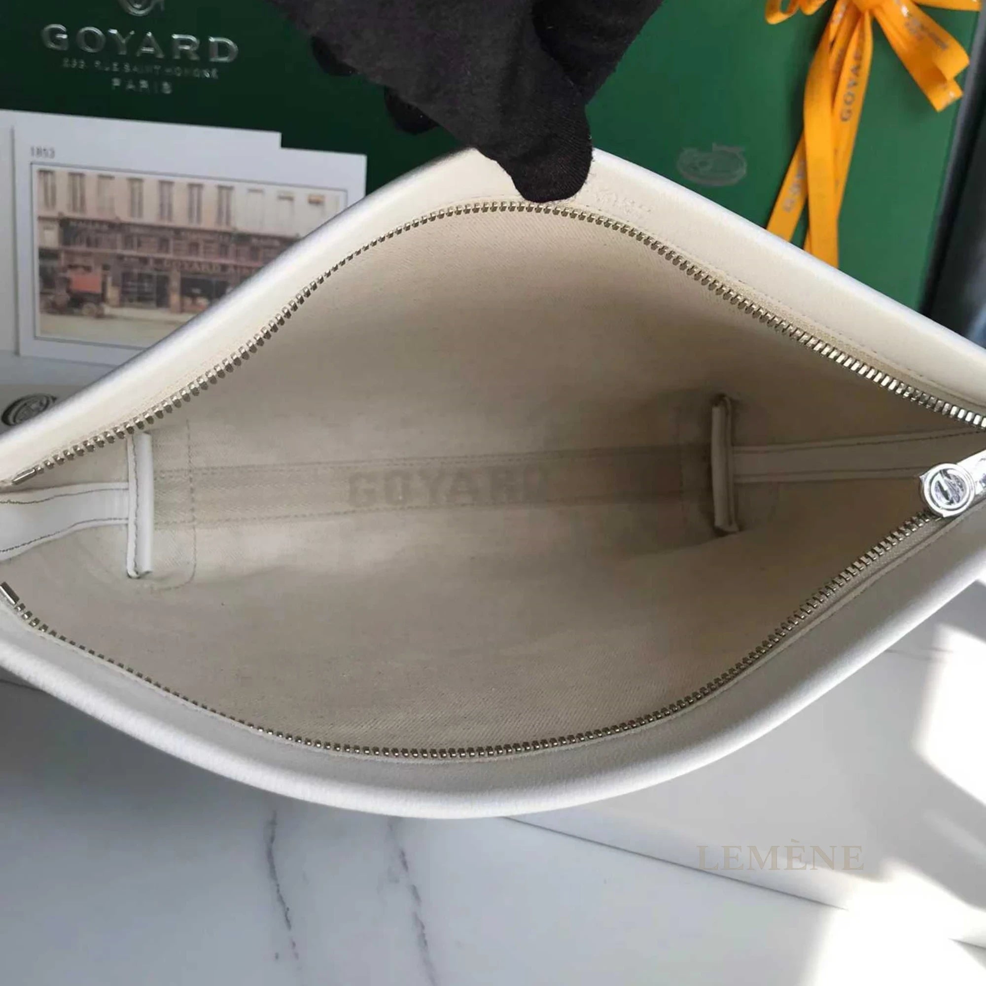 고야드 콘티 파우치 디테일 이미지