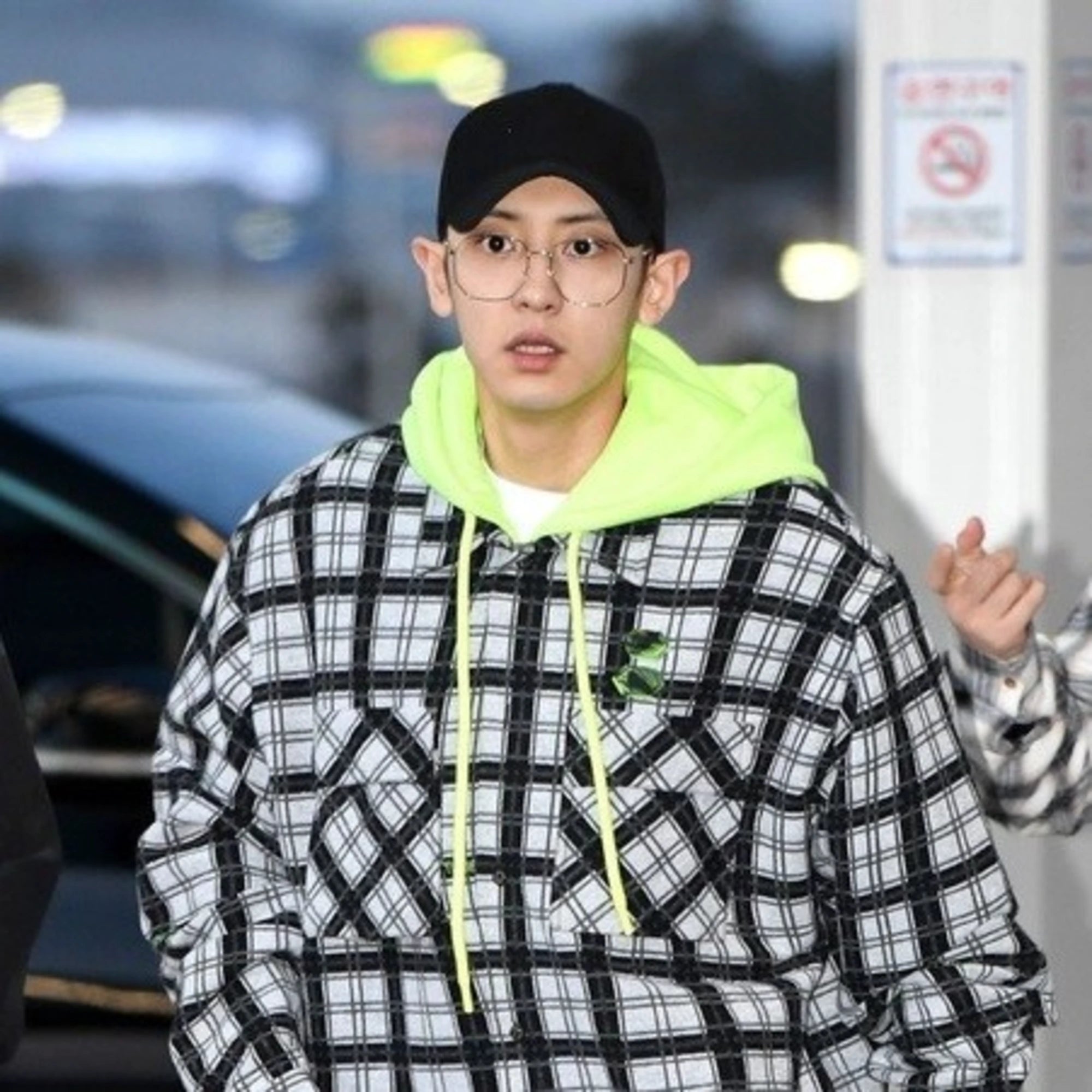 구찌 GG0396O 003 안경 착용 이미지