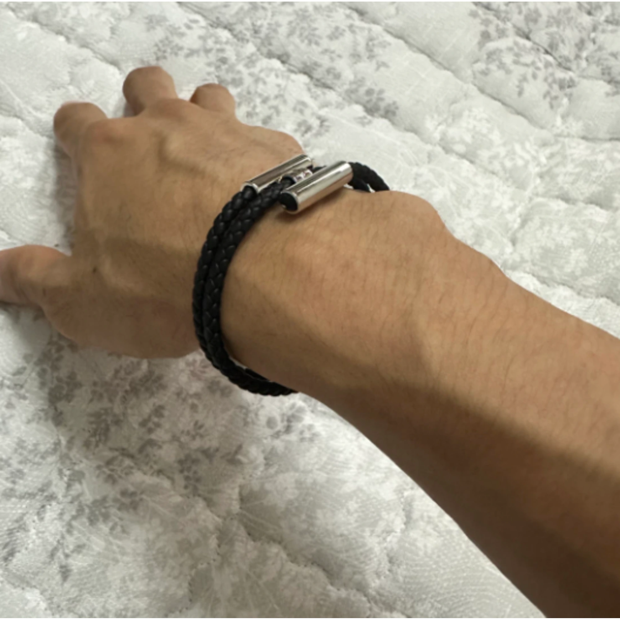 에르메스 투니스 트레세 팔찌 착용 이미지