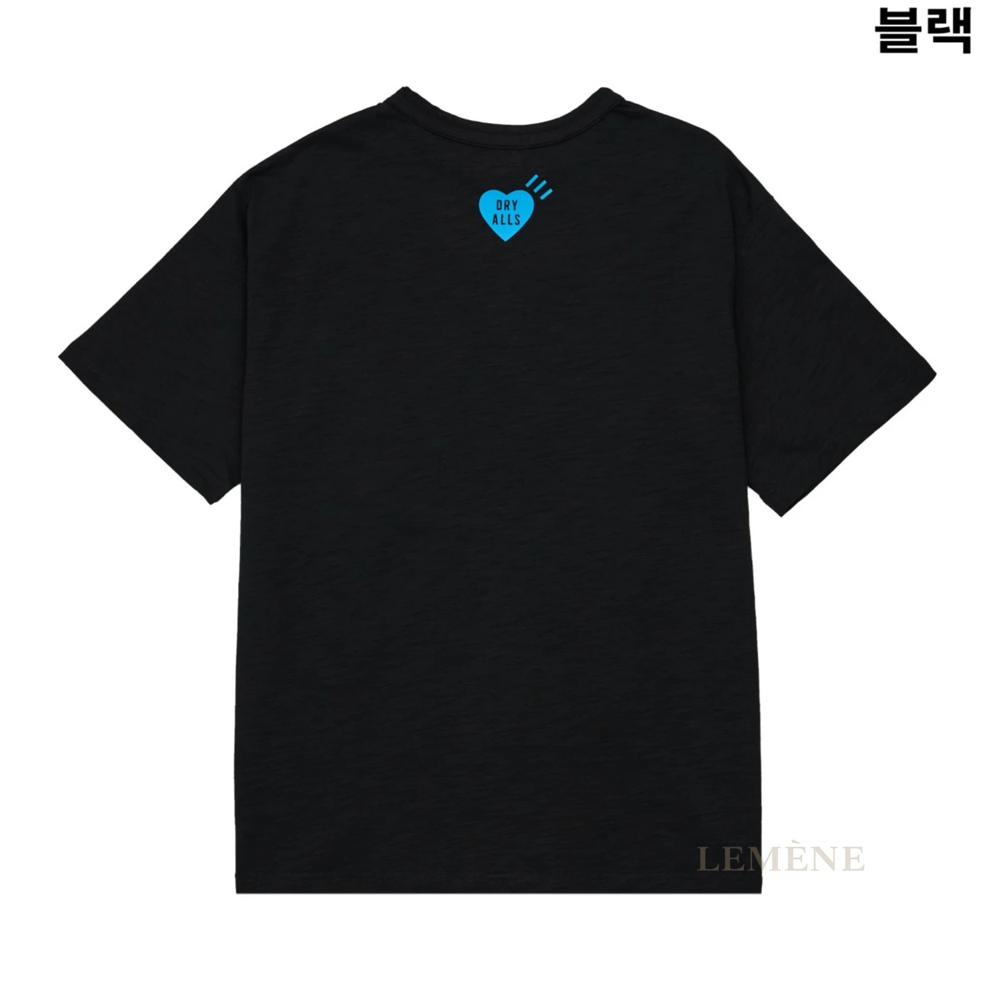 휴먼메이드 하트 반팔 티셔츠 디테일 이미지