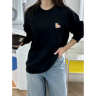 메종키츠네 칠랙스 맨투맨 착용 이미지