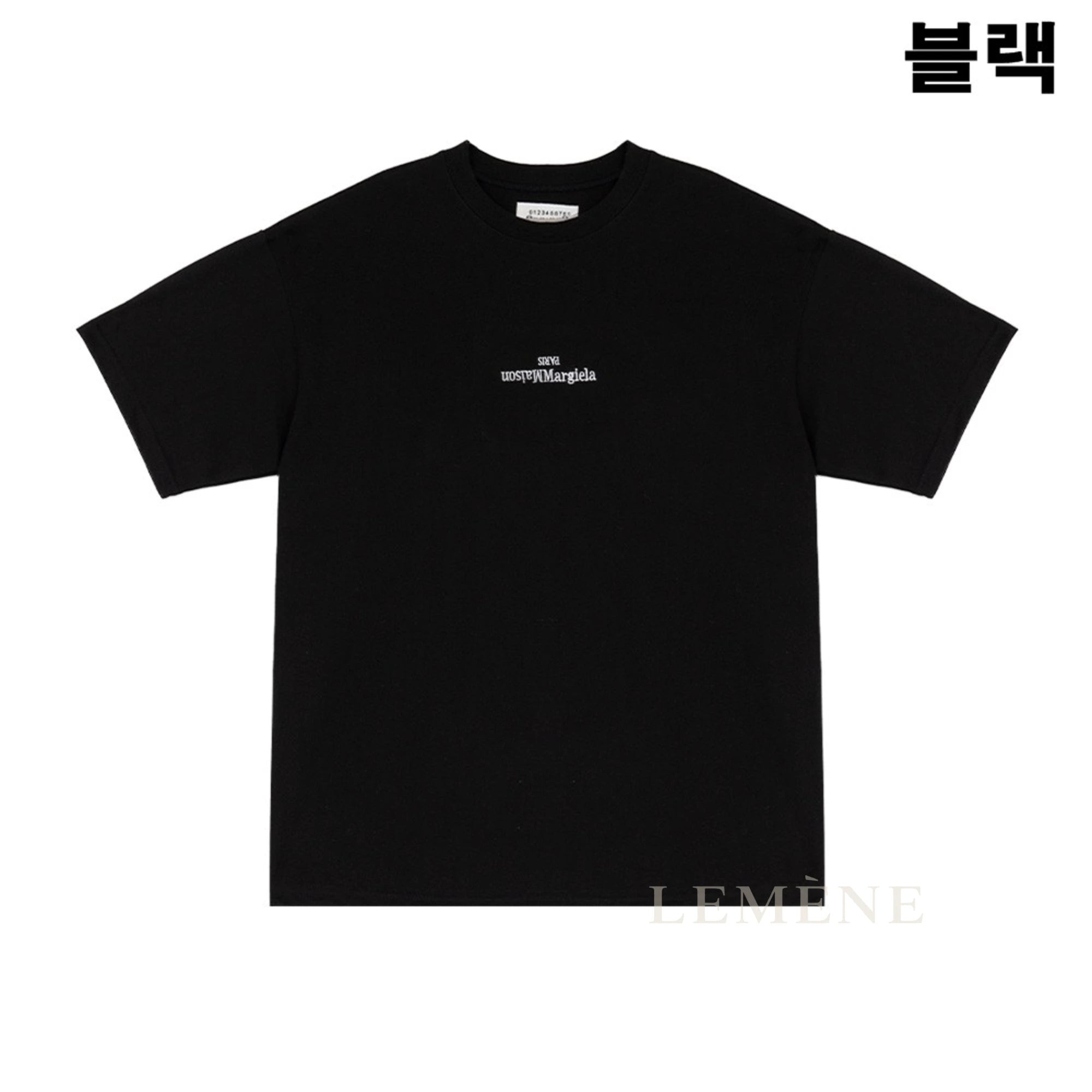 메종 마르지엘라 디스토티드 로고 반팔 티셔츠 S30GC0701 디테일 이미지