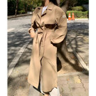 몽클레어 스티비덴 트렌치 코트 착용 이미지