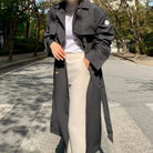 몽클레어 스티비덴 트렌치 코트 착용 이미지