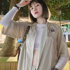 니들스 카우보이 반팔 셔츠 착용 이미지