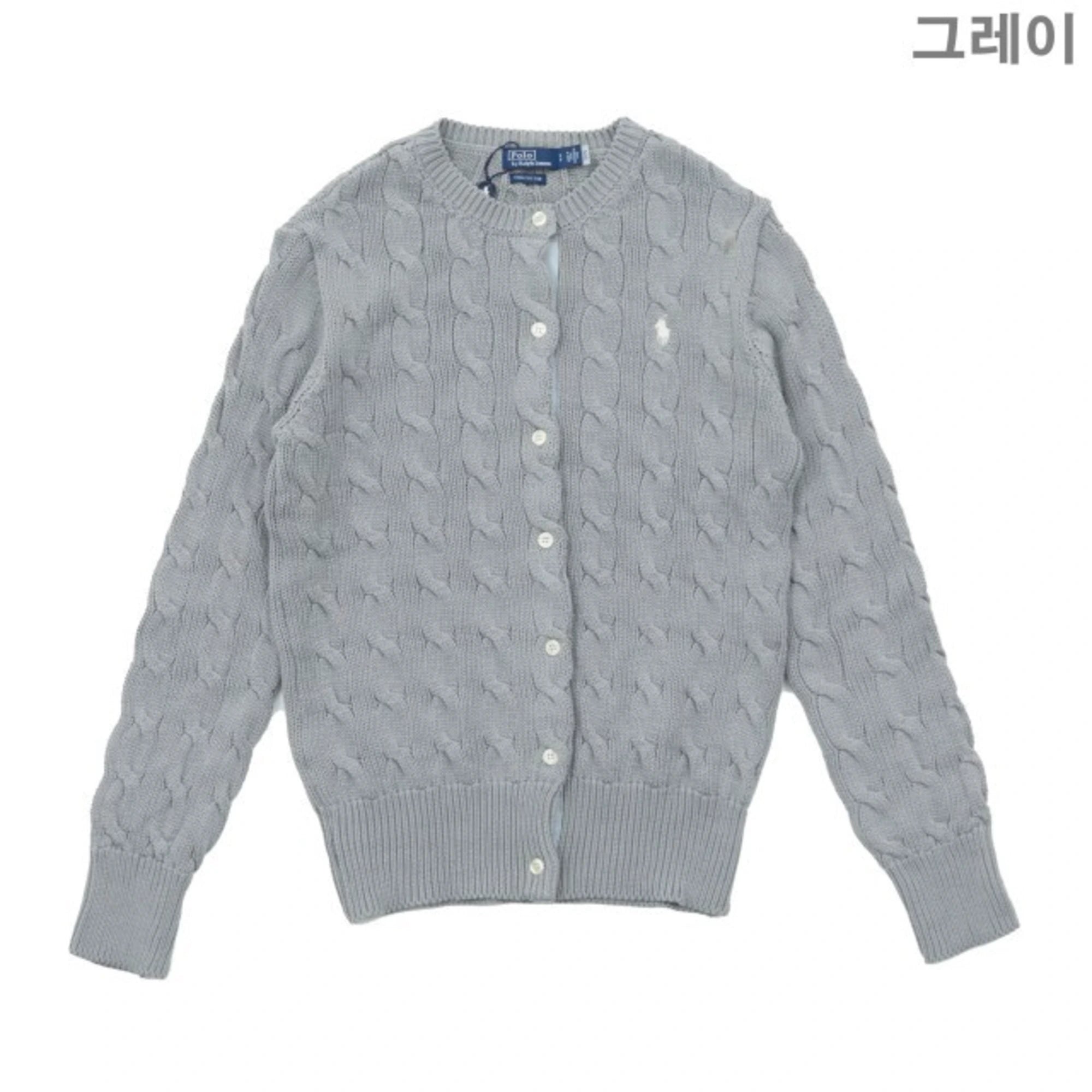폴로 랄프로렌 테이블 울 캐시미어 가디건 상품 이미지