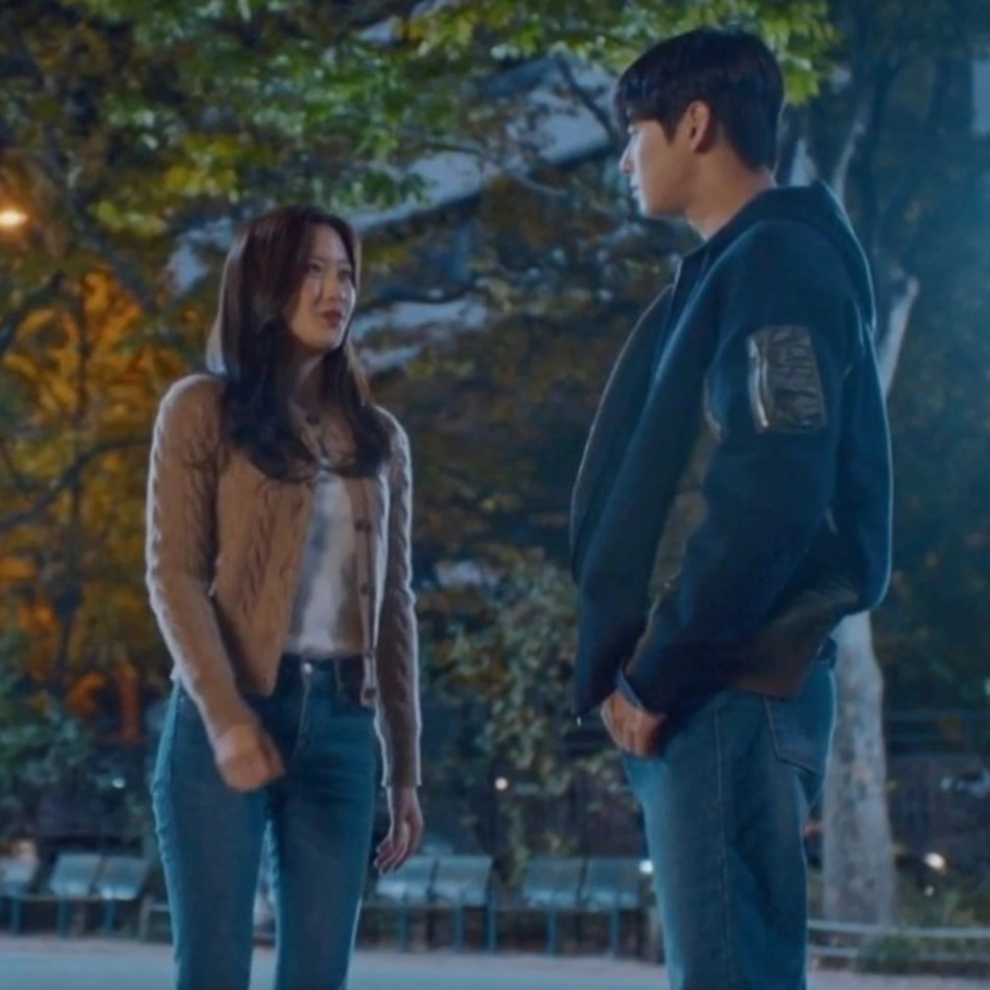폴로 랄프로렌 테이블 울 캐시미어 가디건 착용 이미지