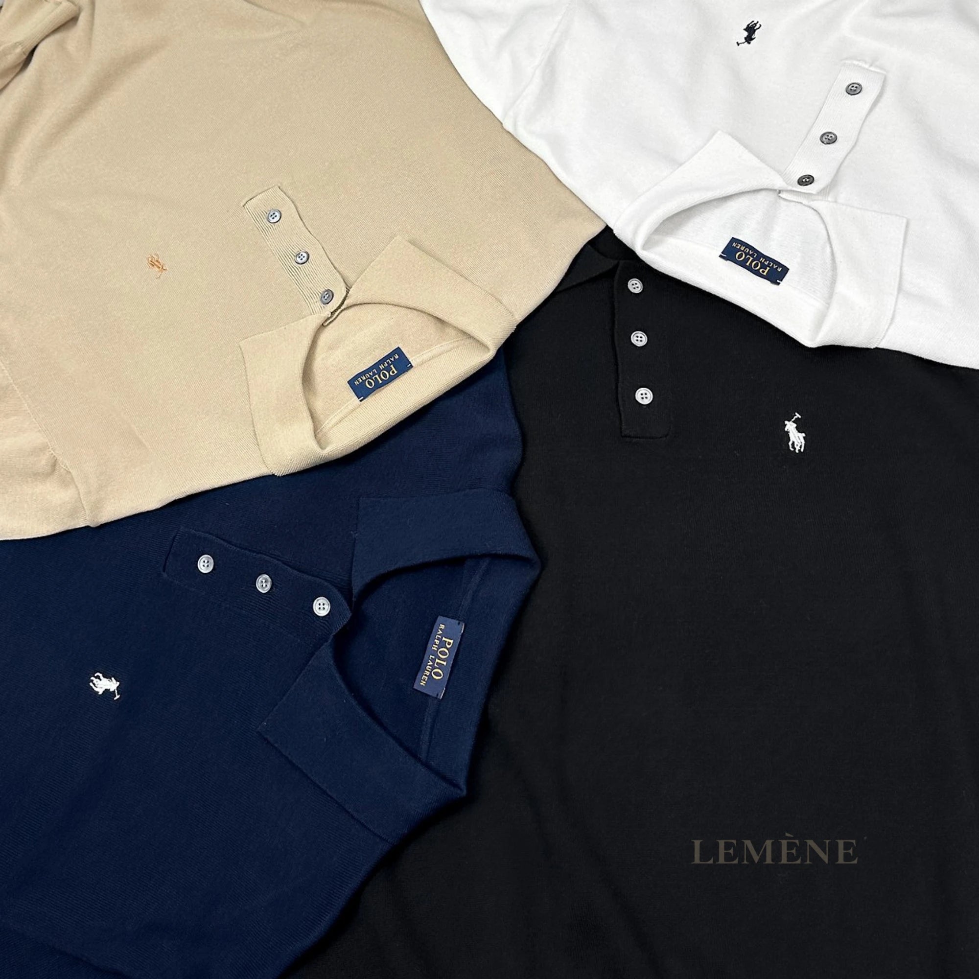 폴로 랄프로렌 폴로 반팔 니트 디테일 이미지