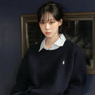폴로 랄프로렌 스웨터 착용 이미지