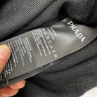 프라다 밀라노 로고 자수 반팔 니트 디테일 이미지