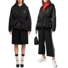 프라다 리나일론 포켓 후드 자켓 착용 이미지