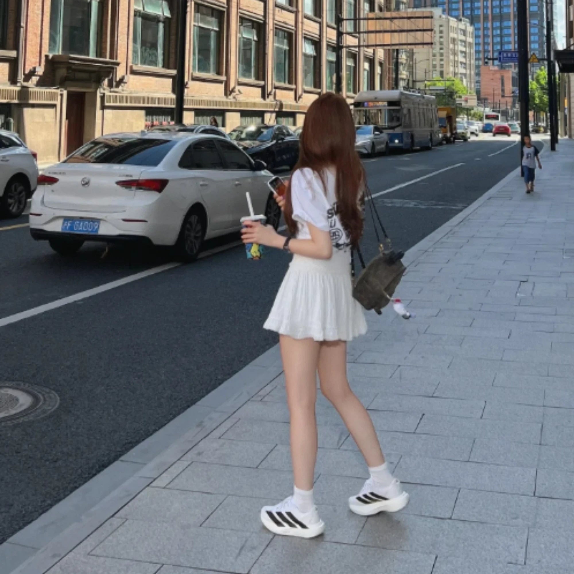 스투시 DNA 반팔 티셔츠 착용 이미지