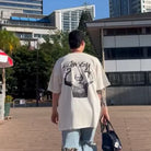 스투시 X 마틴 로즈 스탠드 펌 반팔 티셔츠 착용 이미지