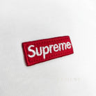 슈프림 스몰 박스 로고 긴팔 티셔츠 디테일 이미지