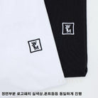 우영미 백로고 긴팔 티셔츠 디테일 이미지