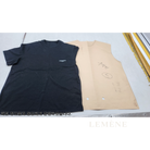 우영미 플라워 백로고 반팔 티셔츠 W233TS06708B 디테일 이미지