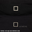 우영미 그라데이션 엠보싱 백로고 후드 티셔츠 디테일 이미지