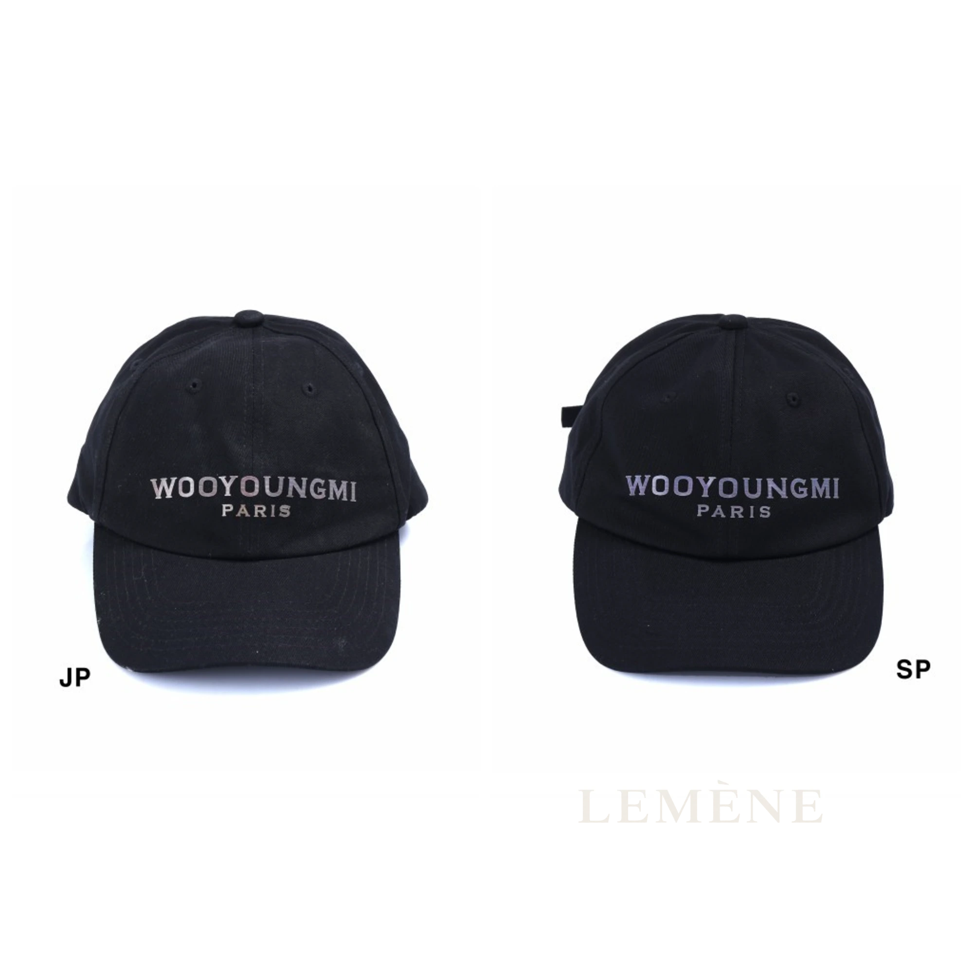 우영미 렌티큘러 엠브로이드 볼 캡 디테일 이미지