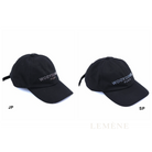 우영미 렌티큘러 엠브로이드 볼 캡 디테일 이미지