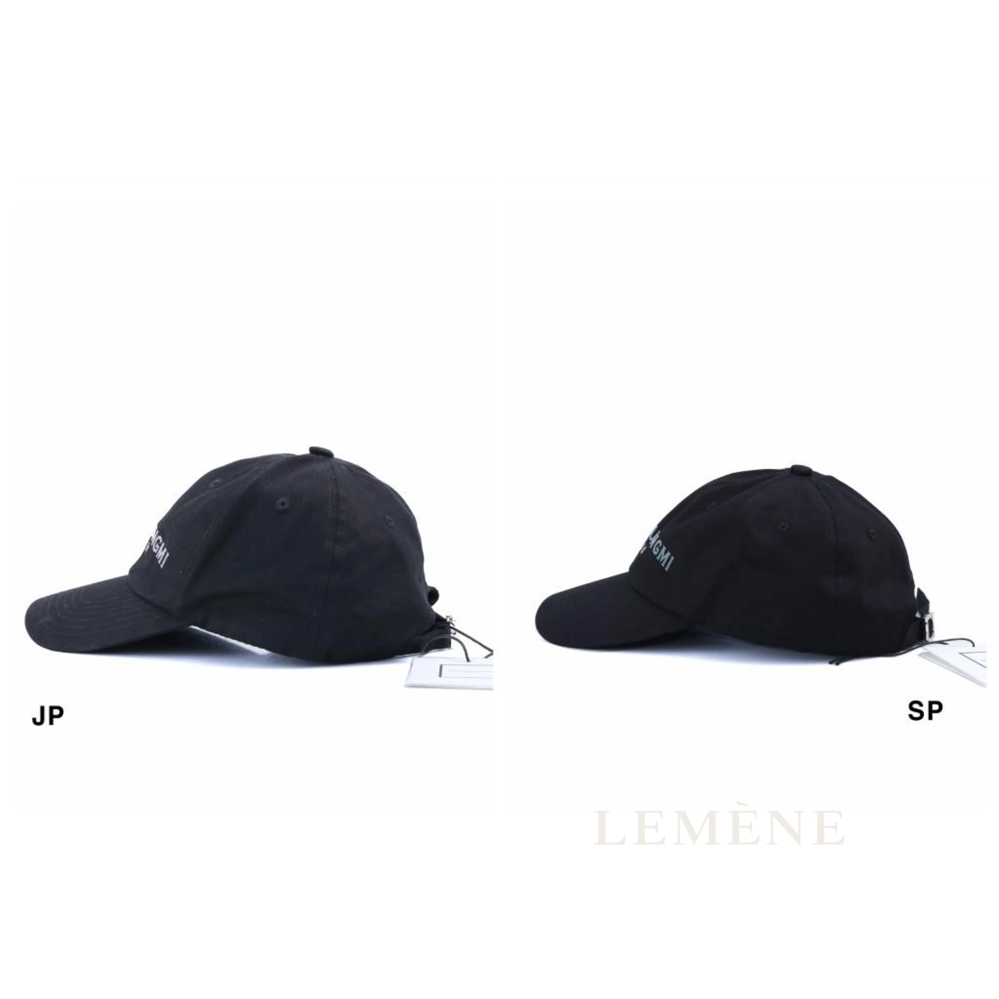 우영미 렌티큘러 엠브로이드 볼 캡 디테일 이미지