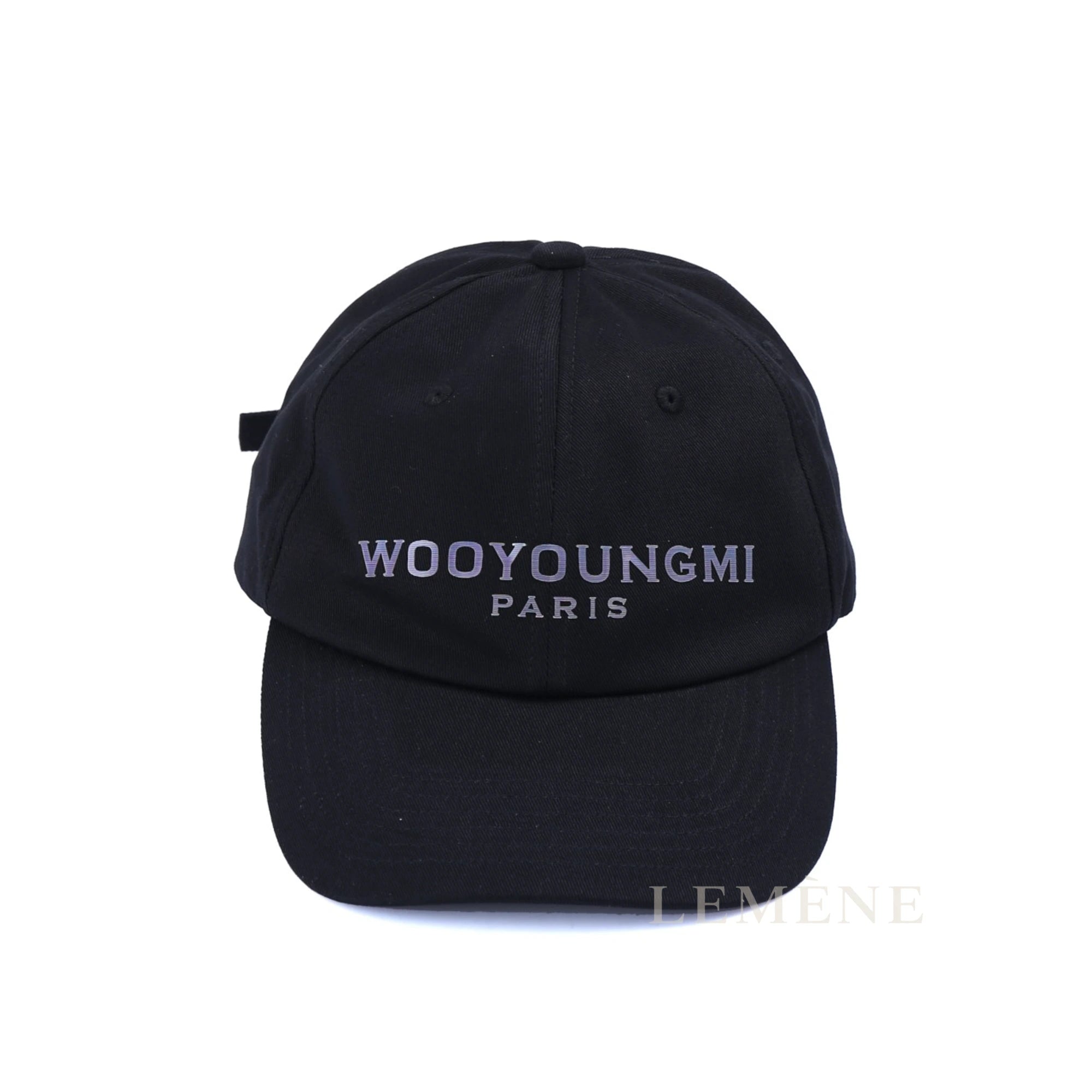 우영미 렌티큘러 엠브로이드 볼 캡 디테일 이미지