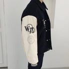 우영미 바시티 재킷 착용 이미지